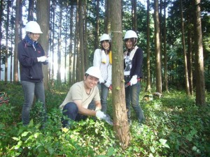 連合会新人向け・森の学校研修